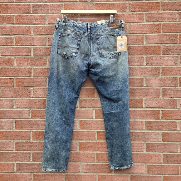 Denim & Supply Ralph Lauren Distressed Boyfriend Jeans Oceanside Wash Size 31 - Picture 6 of 10